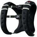 HOMCOM Gewichtsweste 5 KG / 8 KG / 10 KG verstellbare Trainingsweste mit herausnehmenbar Gewichten Laufweste Damen Herren für Muskelaufbau Krafttraining, Laufen, Fitness, Cross Training