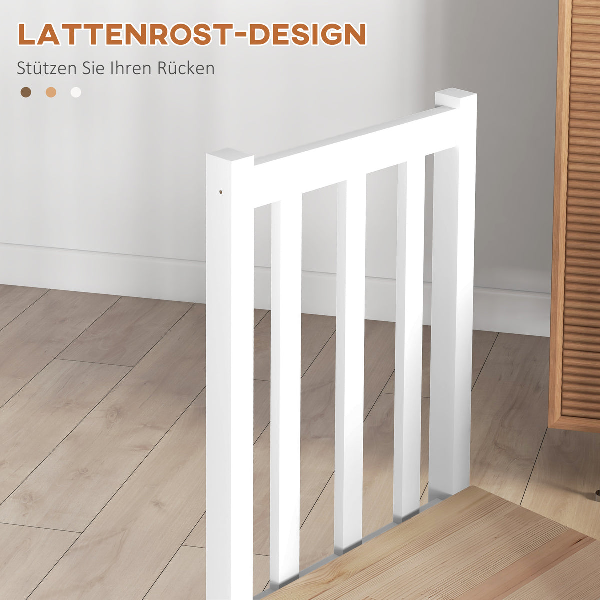 HOMCOM 4er-Set Küchenstühle Esszimmerstühle Stühle, Massivholz, modernes Design, 38, 5 cm x 47,5 cm x 99 cm, Natur