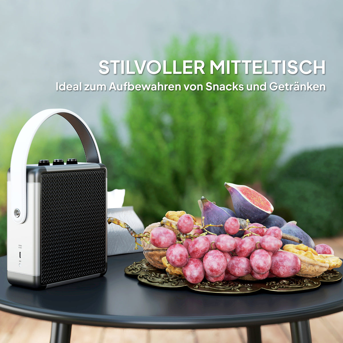Outsunny Gartenmöbel Set Polyrattan Lounge-Set mit Ecksofa Tisch Kissen für 6 Personen Dunkelgrau