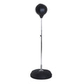 HOMCOM Box-Set mit Punchingball, höhenverstellbar, inkl. Boxhandschuhe, 126-144cm, Schwarz