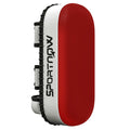 SPORTNOW Schlagpolster Boxen und Muay Thai gepolstert für Arm, in PU und EPE, 38x20x18 cm, Rot