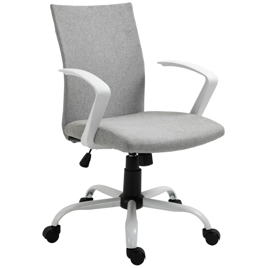 Vinsetto Bürostuhl Drehstuhl höhenverstellbarer Home-Office-Stuhl Schaumstoff Nylon