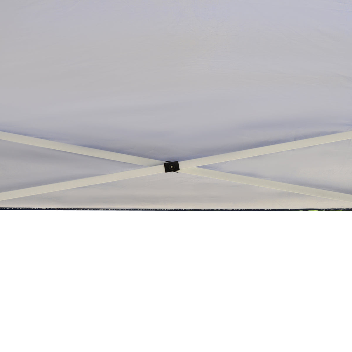 Outsunny Pavillon, 2,95 x 2,95 m Pop-Up-Faltpavillon, Gartenpavillon, Partyzelt, UV-Schutz, Stahl+Oxfordstoff, Blau