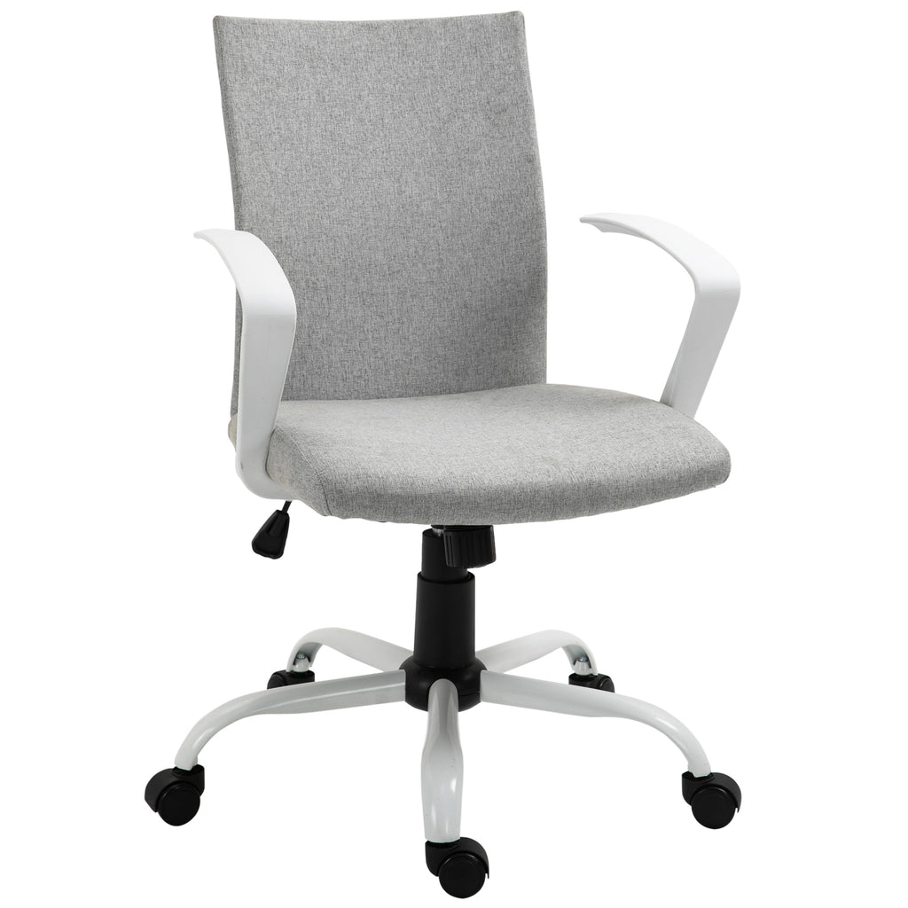Vinsetto Bürostuhl Drehstuhl höhenverstellbarer Home-Office-Stuhl Schaumstoff Nylon