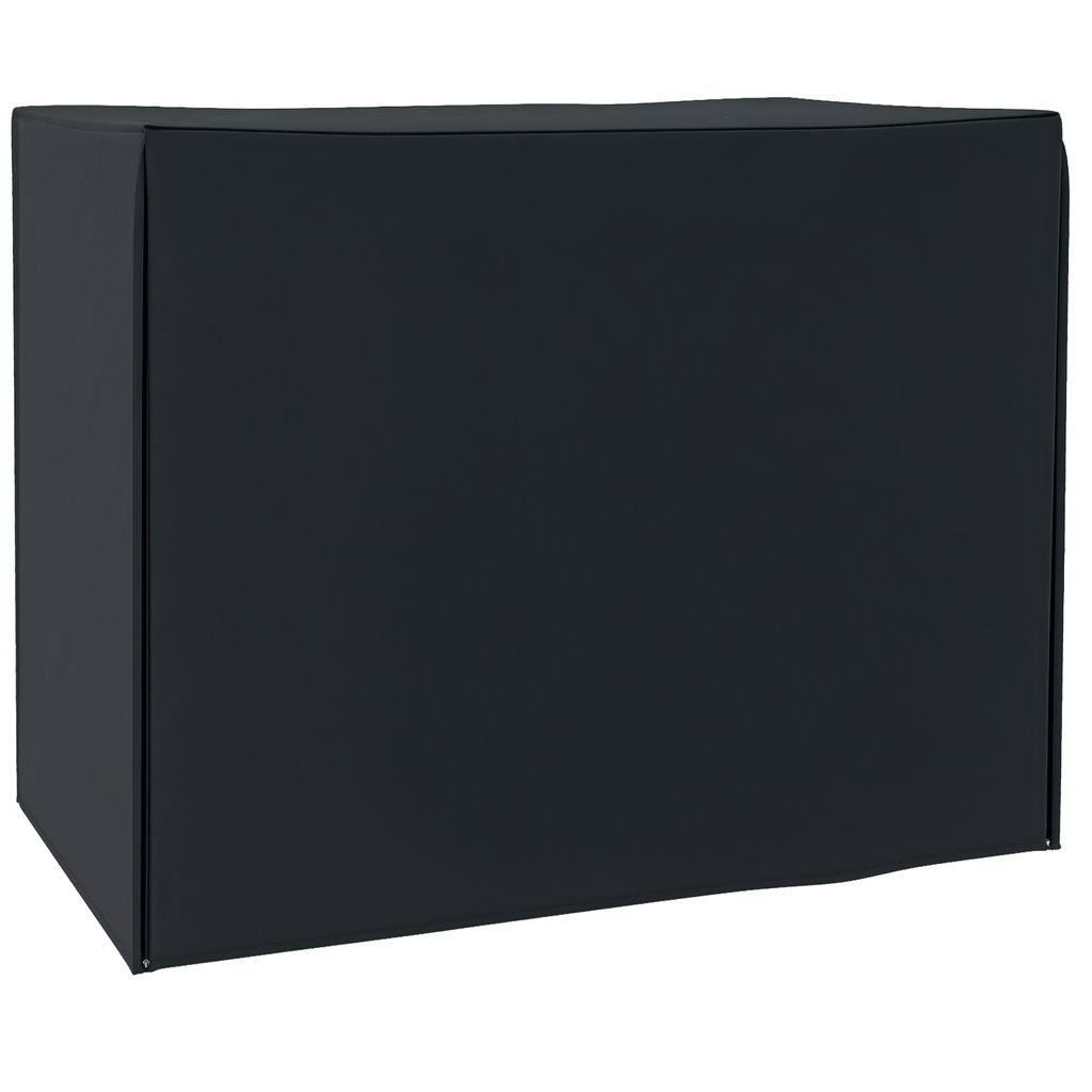 Outsunny Abdeckung für Hollywoodschaukel, wasserdicht, Polyester, 220x125x172cm, Schwarz