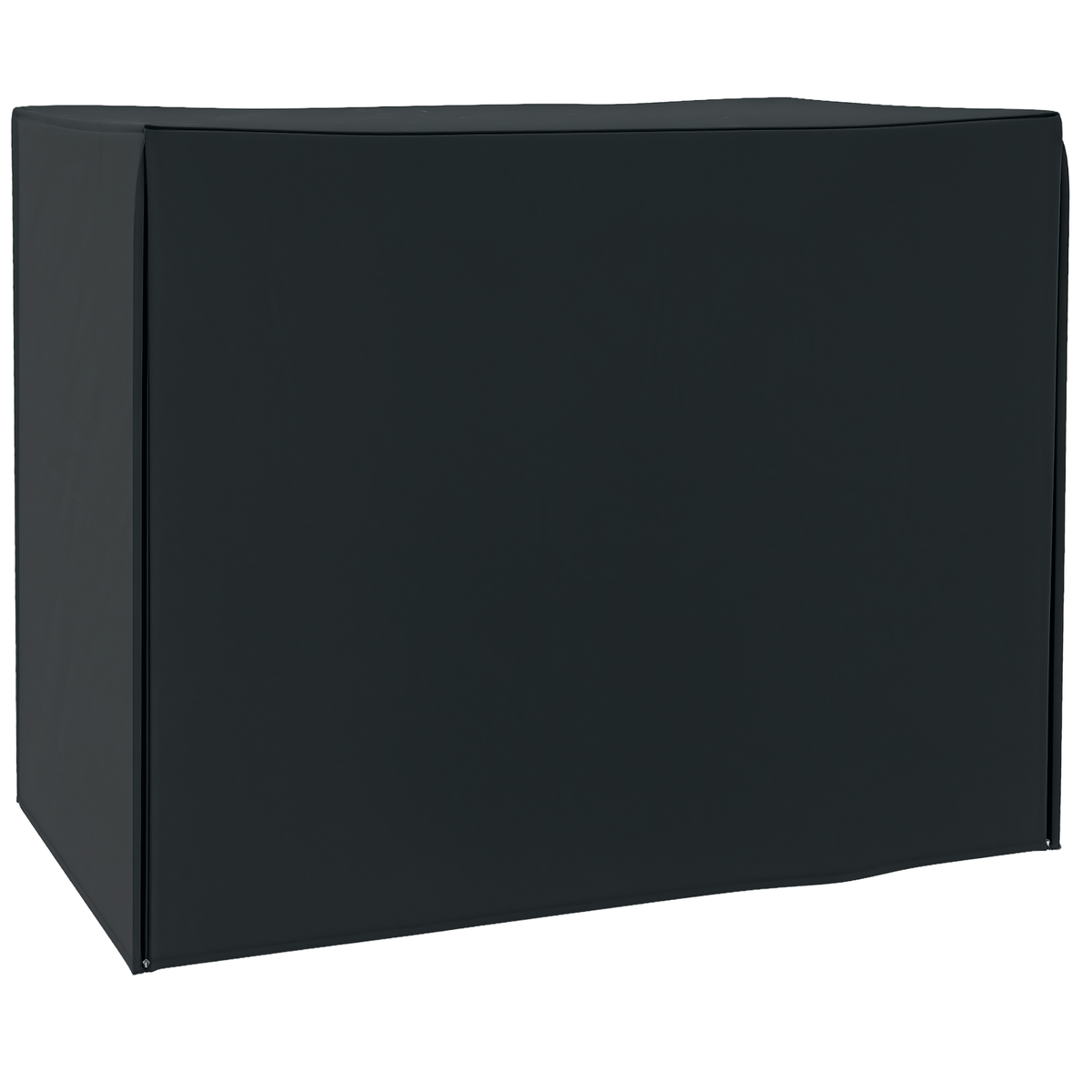 Outsunny Abdeckung für Hollywoodschaukel, wasserdicht, Polyester, 220x125x172cm, Schwarz