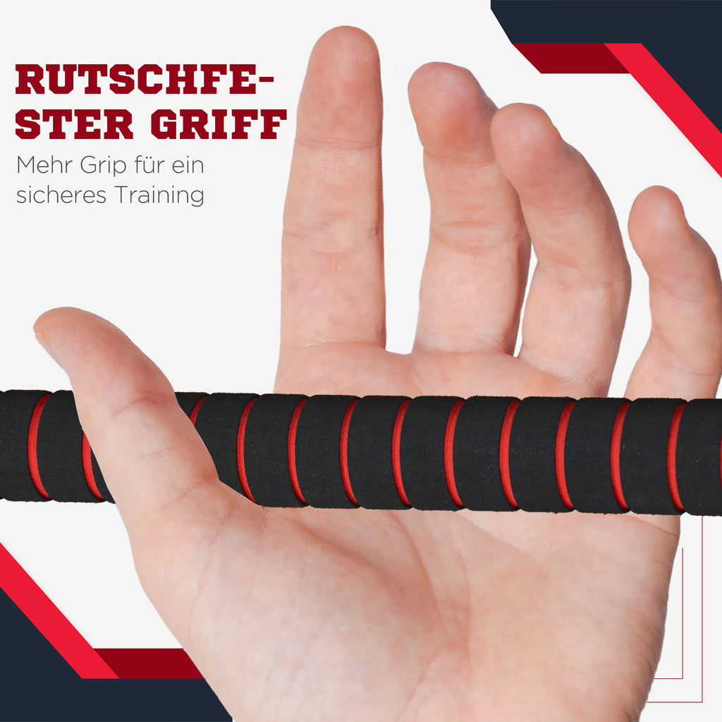 HOMCOM 2 in 1 Hanteln Set 25 kg verstellbare Kurzhantel & Langhantel professionell Dumbbell Krafttraining und Gewichtheben für Zuhause Fitness