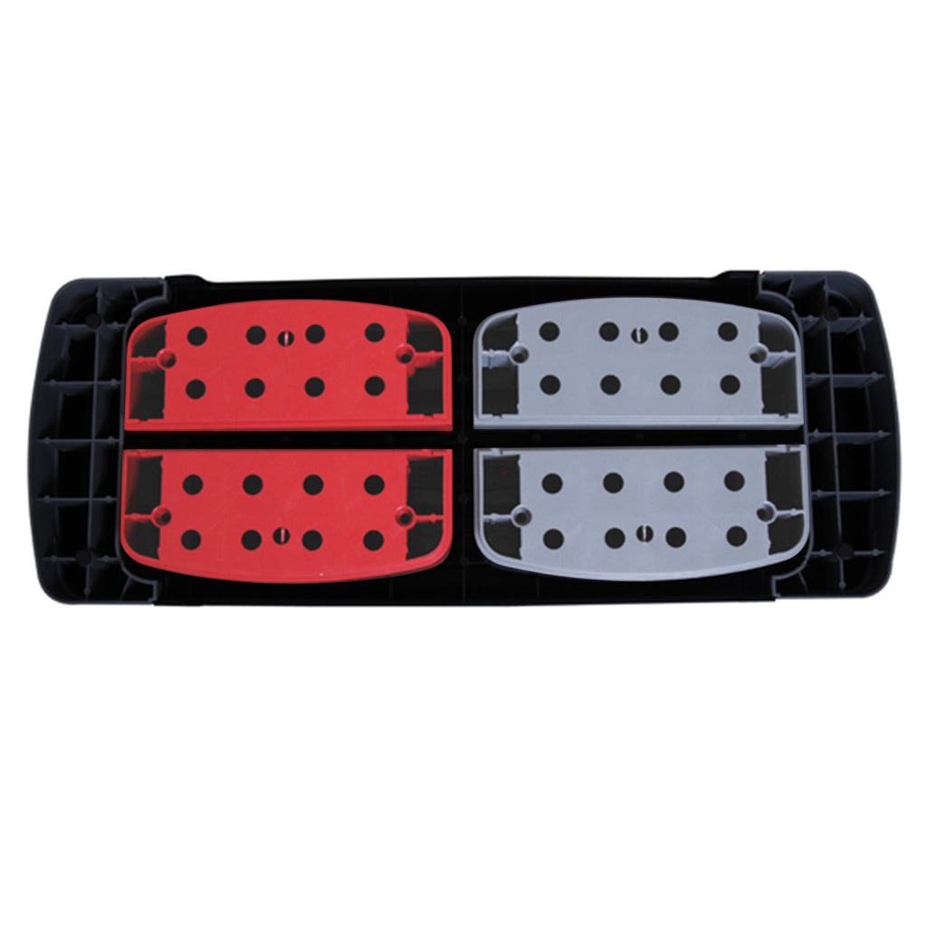 HOMCOM Stepper Fitness Aerobic Stepper Höhenverstellbar Rutschfeste Oberfläche 78x29x20 cm