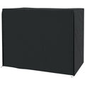Outsunny Abdeckung für Hollywoodschaukel, wasserdicht, Polyester, 220x125x172cm, Schwarz