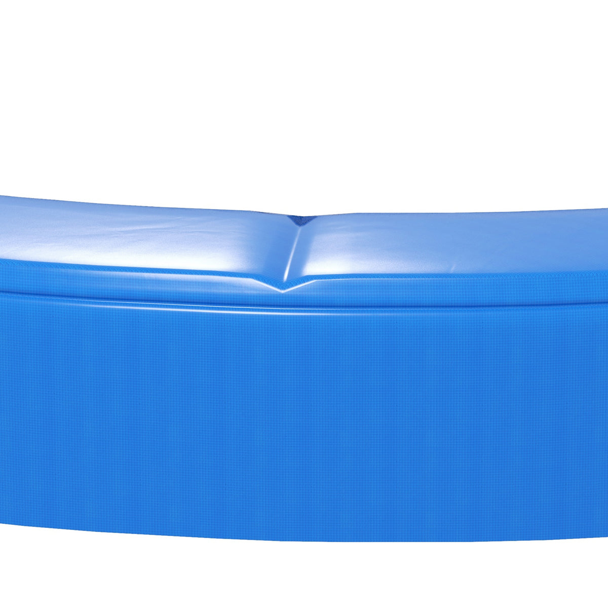 SPORTNOW Trampolin Sicherheitsabdeckung Ø366x30 cm Faltbar und tragbar, aus Kunststoff, PE und Schaum, Mehrfarbig