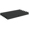 Outsunny Ersatzplane für 3x3m Pavillons, mit Wasserablauflöchern, 2,50 x 2,55 m, Dunkelgrau