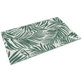 Outsunny Wendbarer Außenteppich mit tropischem Blattmuster - Hochdichtes Polypropylen 310 g/m² Maße 152L x 243B cm