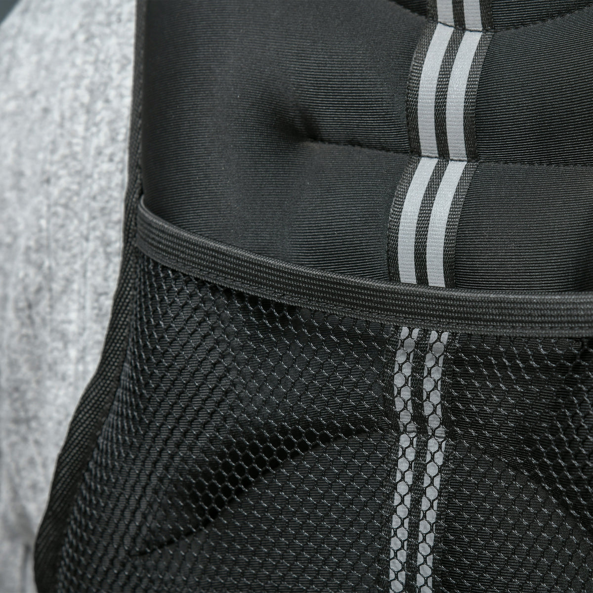 HOMCOM Gewichtsweste 5 KG / 8 KG / 10 KG verstellbare Trainingsweste mit herausnehmenbar Gewichten Laufweste Damen Herren für Muskelaufbau Krafttraining, Laufen, Fitness, Cross Training