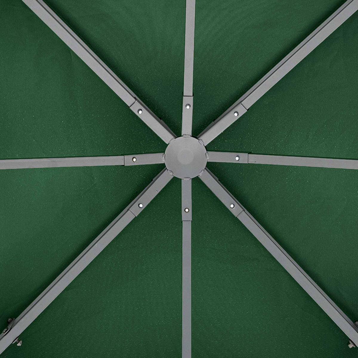 Outsunny Ersatzdach für Pavillon 3x3m wasserabweisend Pavillondach für Metallpavillon Pavillon Ersatzdach Gartenpavillon Partyzelt Gartenzelt Polyester Dunkelgrün