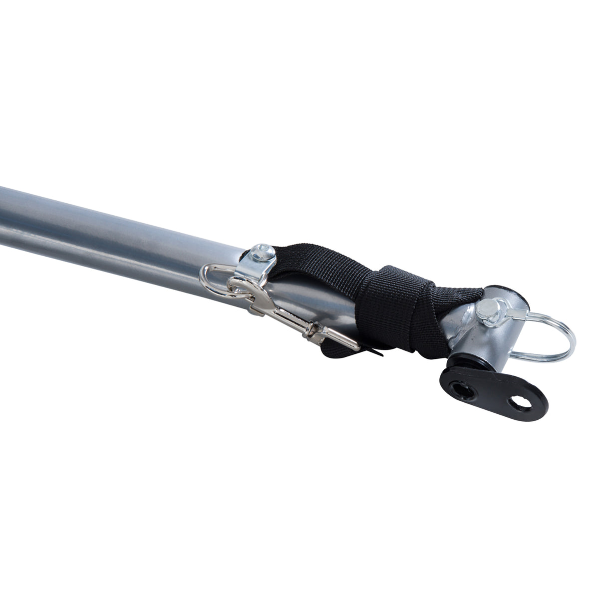 PawHut Fahrradanhänger bis 20kg Universalkupplung Sicherheitsanker Reflektor Stahl Blau+Schwarz
