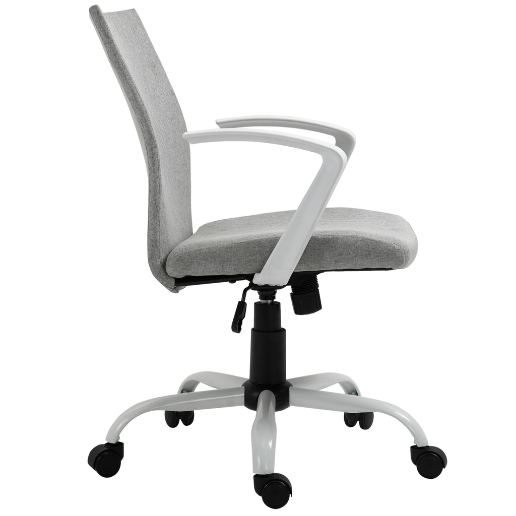 Vinsetto Bürostuhl Drehstuhl höhenverstellbarer Home-Office-Stuhl Schaumstoff Nylon