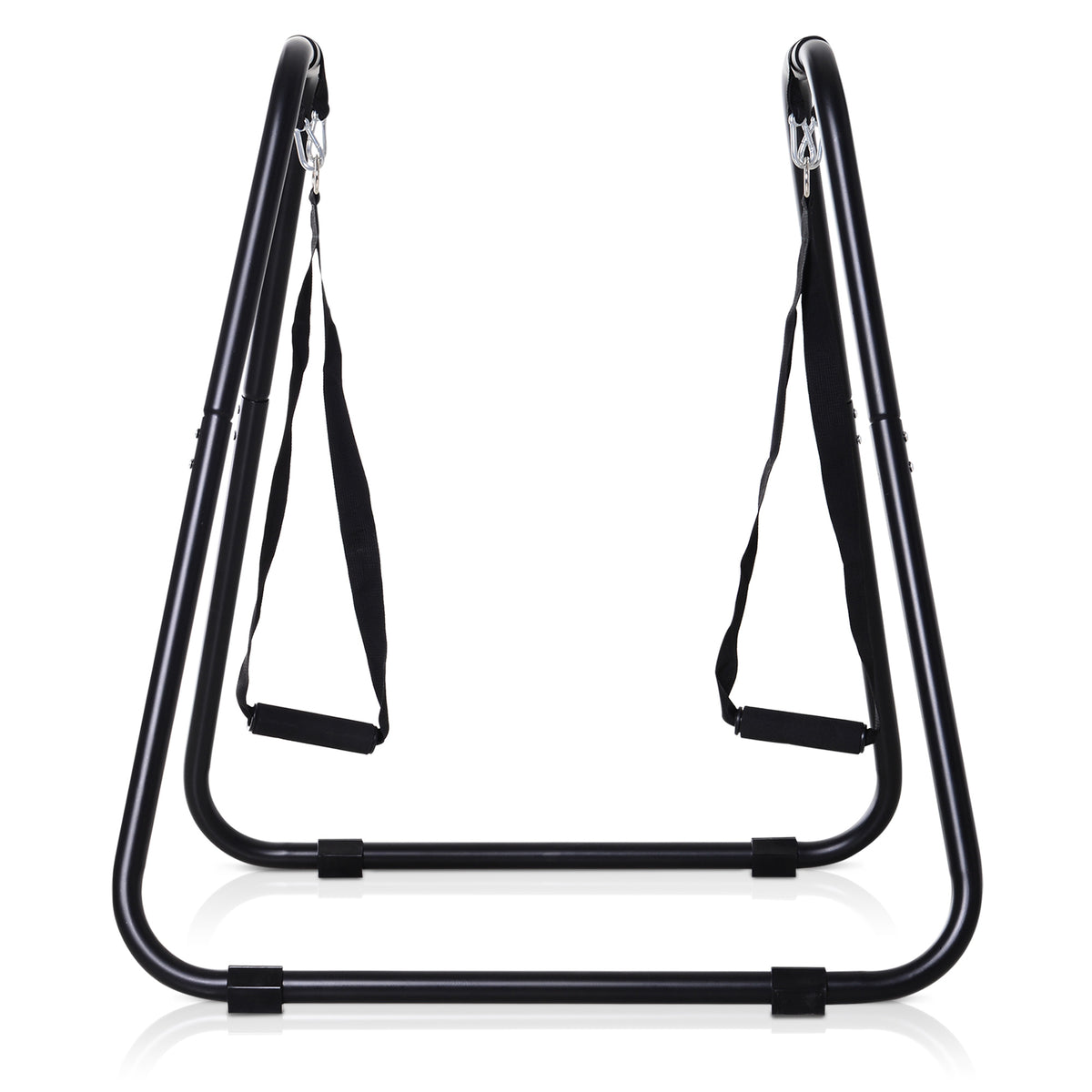 HOMCOM Dip Barren Dipstation bis 120 kg belastbar Fitnessgeräte für Zuhause Parallettes Calisthenics Equipment für Krafttraining