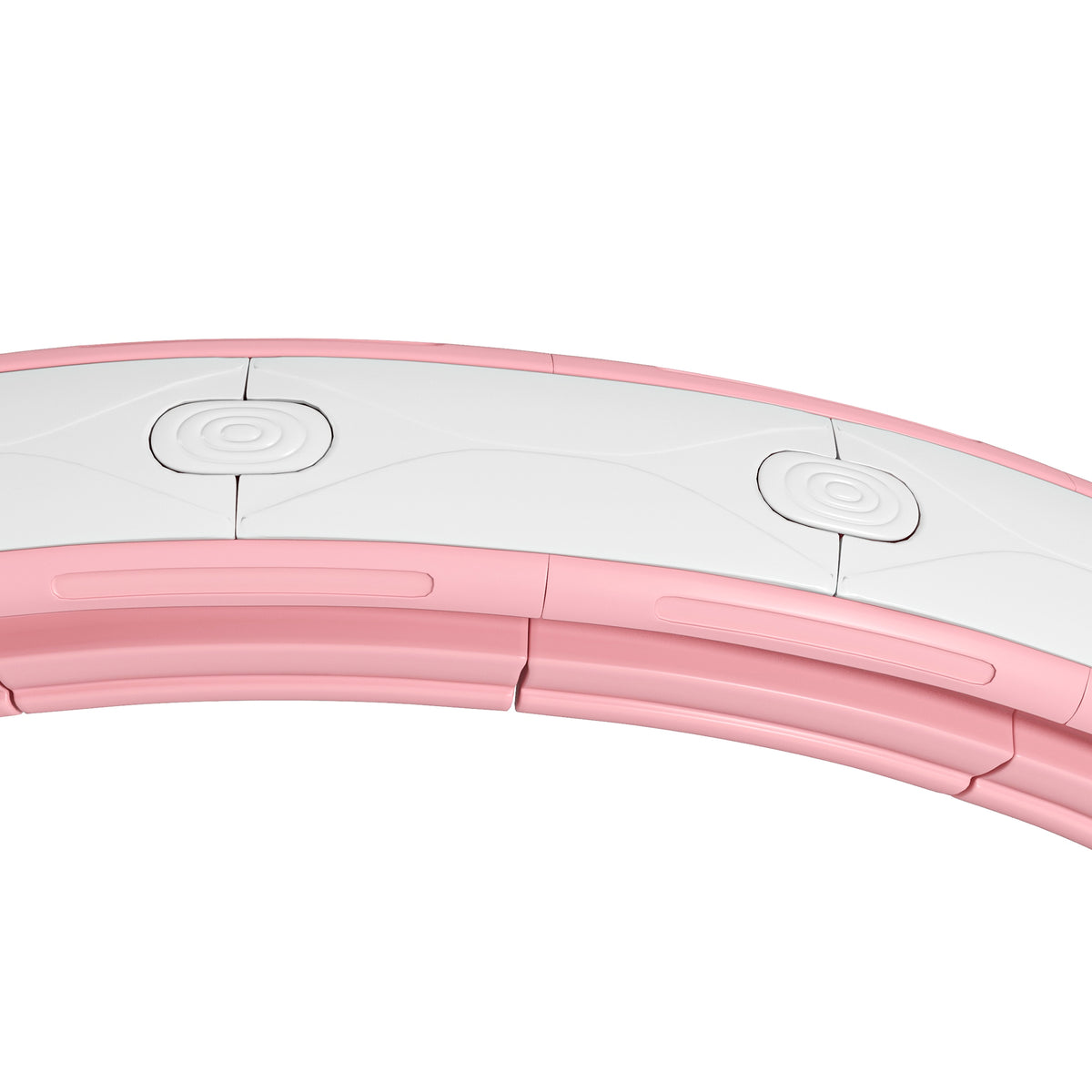 SPORTNOW Hula Hoop Reifen mit Massagestacheln, verstellbar von 76 bis 113 cm Taillenumfang, 16 abnehmbare Abschnitte, Fitness