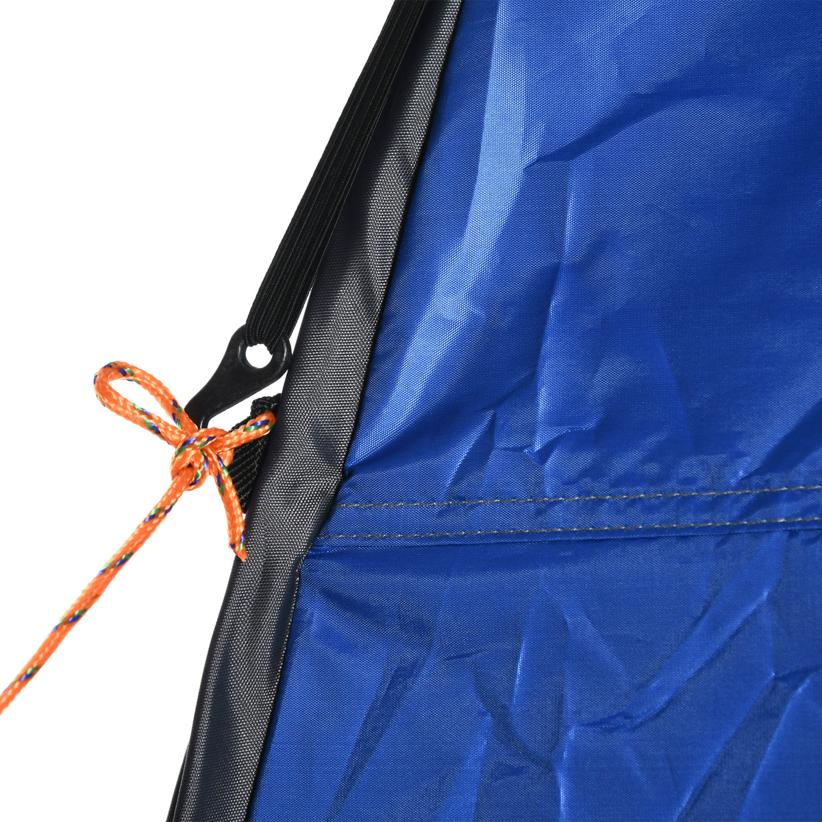 Outsunny Pop up Duschzelt Toilettenzelt Camping Umkleidezelt mit Tragetasche Mobile Outdoor Toilette Umkleidekabine Lagerzelt Dunkelblau 126 x 124 x 189 cm
