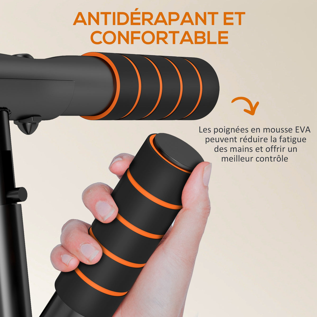 SPORTNOW Türreckstange Türreck für Klimmzüge mit Widerstandsbändern gepolsterten Griffen 100 x 50 x 27 cm Schwarz