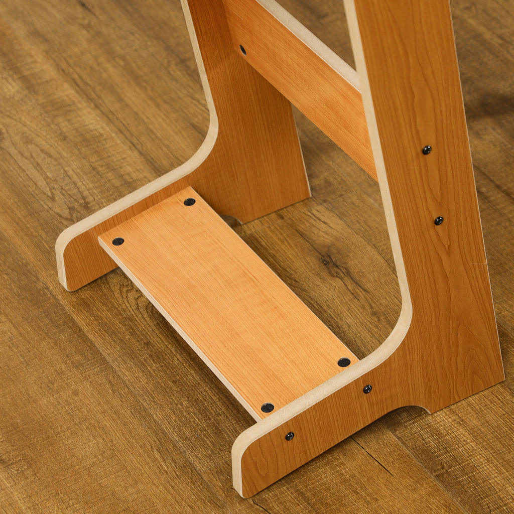 HOMCOM Tischkicker klappbar aus Holz mit 6 Stangen, 18 Spielern und Punktzählern, 69x37x70cm