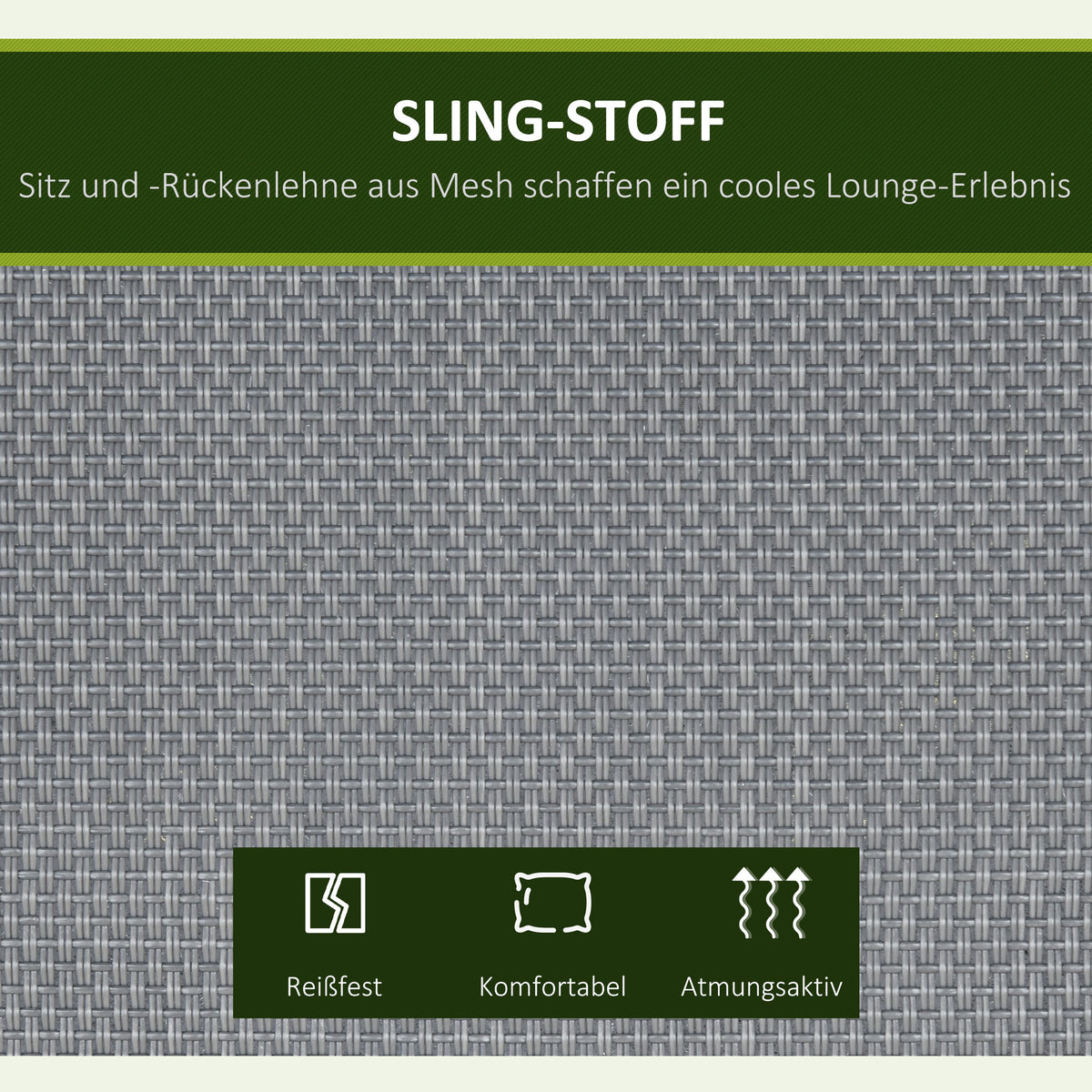 Outsunny Hollywoodschaukel, für 3 Personen, verstellbares Sonnendach, bis 240 kg, dunkelgrau, 195 x 118 x 170 cm